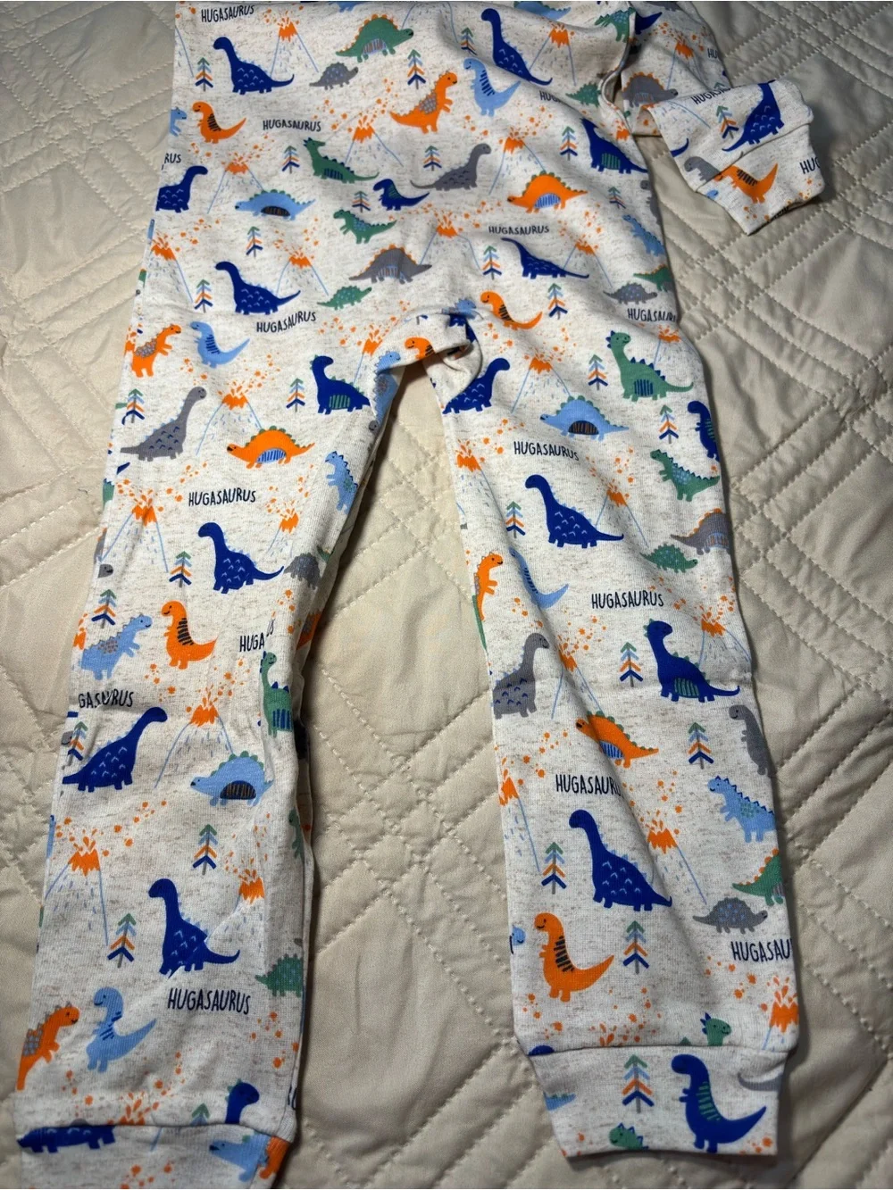 Children’s Place 3T Dino-Print Footed Pajamas